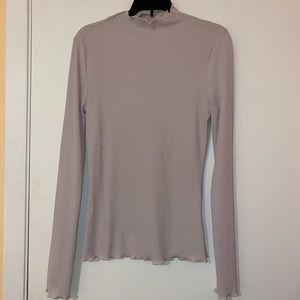 Ribbed Long sleeve shirt